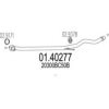 MTS 01.40277 Exhaust Pipe